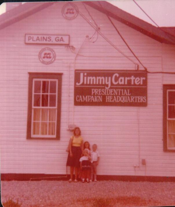 Siblings. August of 1976. Plains, GA.
