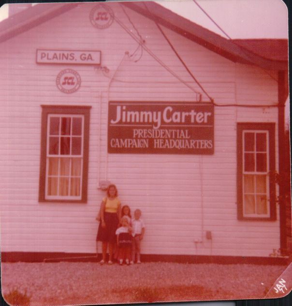 Siblings. August of 1976. Plains, GA.