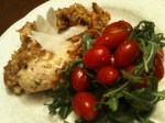 Swiss Chicken with Grape Tomato & Argula&nbsp;Salad