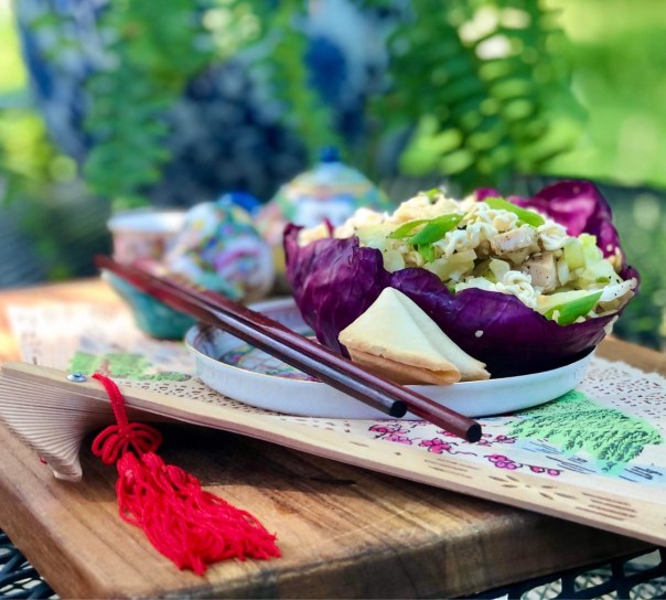 Merle's Chinese Chicken Salad Garden Party