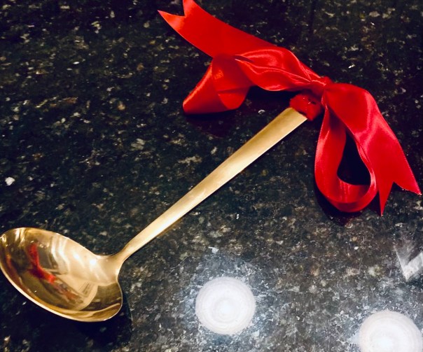 Golden ladle